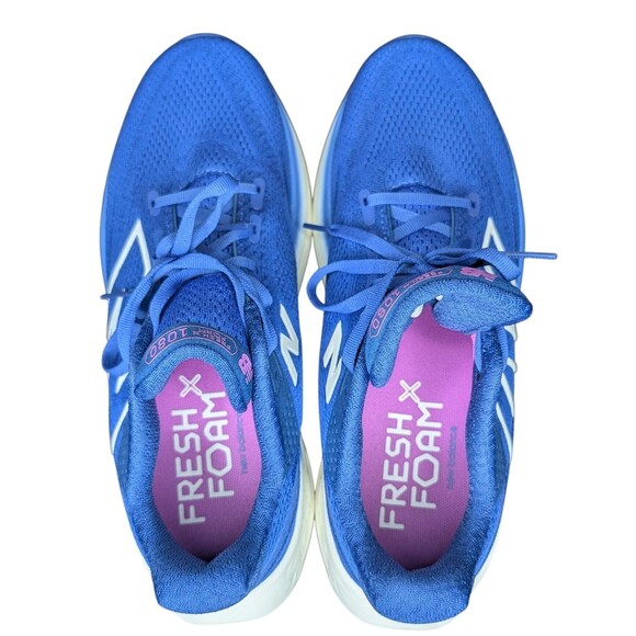 New Balance Fresh Foam X 1080v13 Women’s 9.5 Running Shoes Marine Blue - Picture 5 of 9